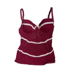 EDC by espirit euro mesh lace top 32C